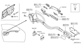 Diagram for 2012 Infiniti G37 Door Latch Assembly - 80501-JJ50A
