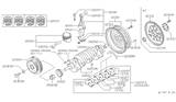 Diagram for 1999 Infiniti G20 Crankshaft Gear - 13021-53J00