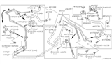 Diagram for Infiniti G20 Power Steering Hose - 49717-7J400