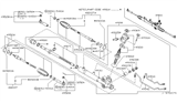 Diagram for 2007 Infiniti G35 Rack And Pinion - 49210-AM620