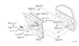 Diagram for 2003 Infiniti G35 Weather Strip - 82834-AL500