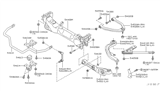 Diagram for Infiniti Control Arm Shaft Kit - 54580-AL500