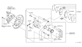 Diagram for Infiniti FX45 Wheel Cylinder Repair Kit - 44120-AL525