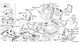 Diagram for Infiniti M45 Seat Motor - 87401-CS010