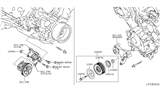 Diagram for Infiniti QX56 Idler Pulley Bolt - 11928-7S00A