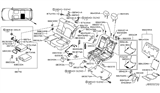 Diagram for Infiniti QX80 Seat Cover - 88670-5ZB6A