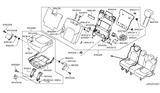 Diagram for 2015 Infiniti QX80 Seat Cover - 89620-1LL7B