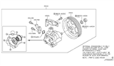 Diagram for Infiniti QX80 Power Steering Pump - 49110-1LA0A