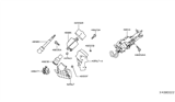 Diagram for 2019 Infiniti QX50 Steering Column Cover - 48950-5NF0A