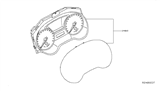 Diagram for Infiniti Speedometer - 24810-9NP0A