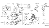 Diagram for Infiniti QX60 Seat Heater - 88685-3JP1A