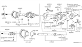 Diagram for 1998 Infiniti Q45 Power Steering Assist Motor - 48990-4P060