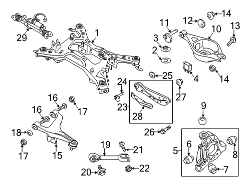 Bush Diagram for 55157-JK01A