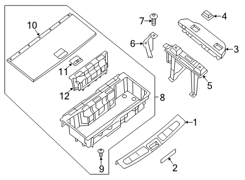 Handle Pull Diagram for 849B5-9PB2A