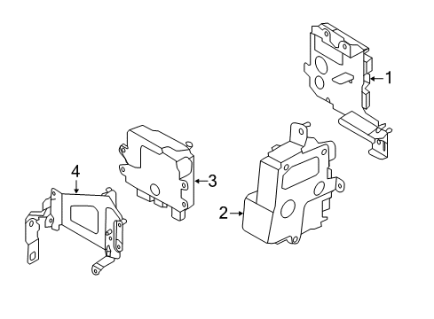 Controller Assy-Power Steering,Sub Diagram for 28505-5CN8B