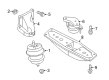 Diagram for 2021 Infiniti Q60 Engine Mount Bracket - 11232-4HK0B