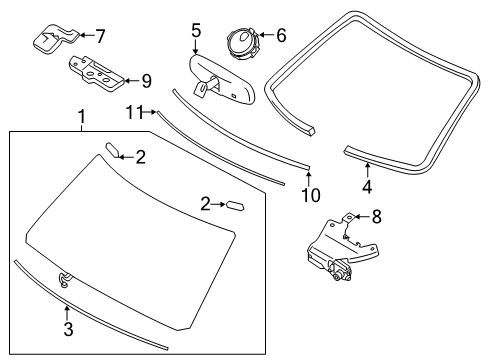 Infiniti 284E7-6JE0B Controller Assy-Adas