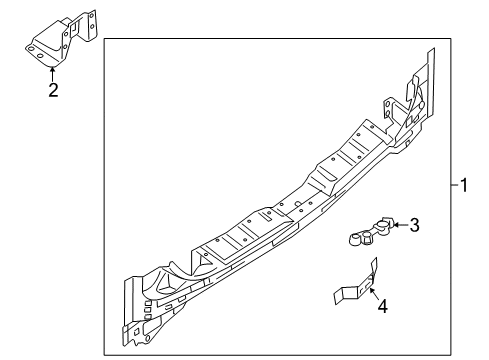 2020 Infiniti QX60 Rear Body Diagram