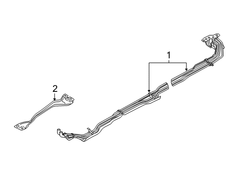 2021 Infiniti QX80 Rear A/C Lines Diagram