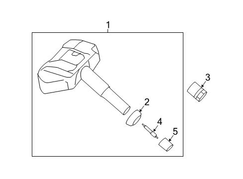 2020 Infiniti Q60 Tire Pressure Monitoring Diagram