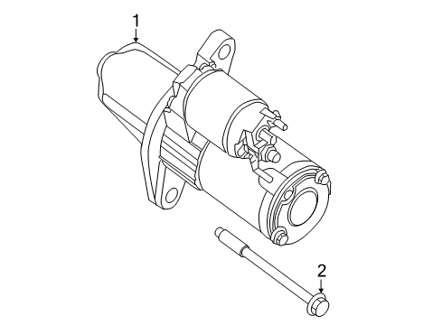 2020 Infiniti QX60 Starter Diagram