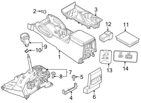 CHARGER ASSY-TEL,WIRELESS Diagram for 28342-9BU0A