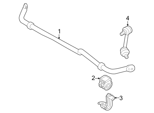 2023 Infiniti QX60 Rear Suspension, Lower Control Arm, Upper Control Arm, Ride Control, Stabilizer Bar, Suspension Components Diagram 1