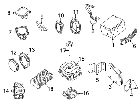 2020 Infiniti QX60 Sound System Diagram