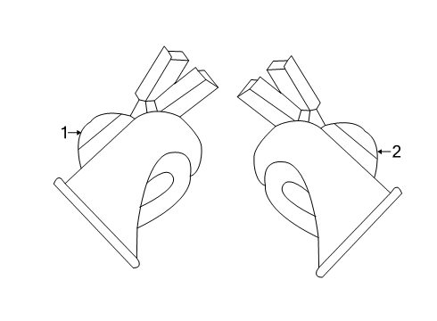 2021 Infiniti QX50 Horn Diagram