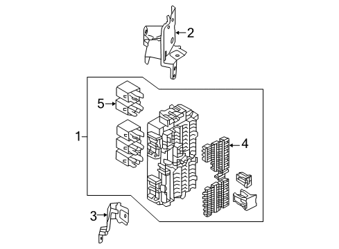 2022 Infiniti Q50 Fuse & Relay Diagram 2