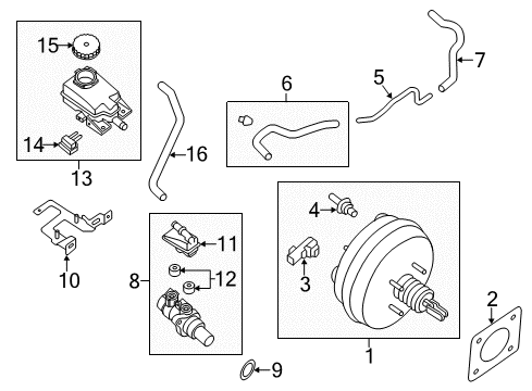 2020 Infiniti QX60 Hydraulic System Diagram