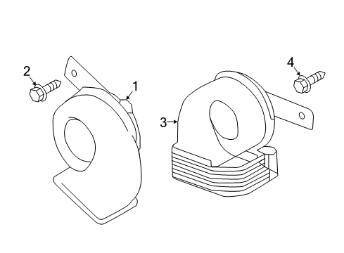 2020 Infiniti Q60 Horn Diagram