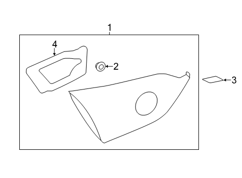 2022 Infiniti Q50 Backup Lamps Diagram