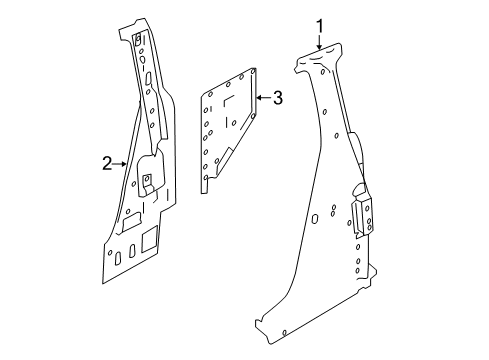 2020 Infiniti Q60 Lock Pillar Diagram