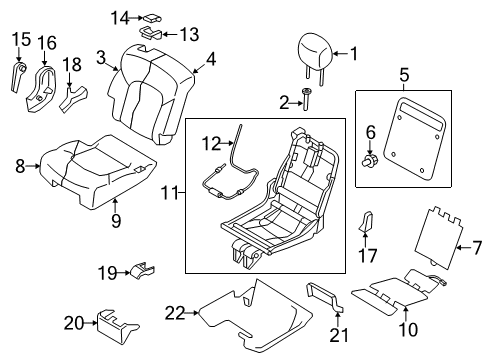 2020 Infiniti QX80 Heated Seats Diagram 4