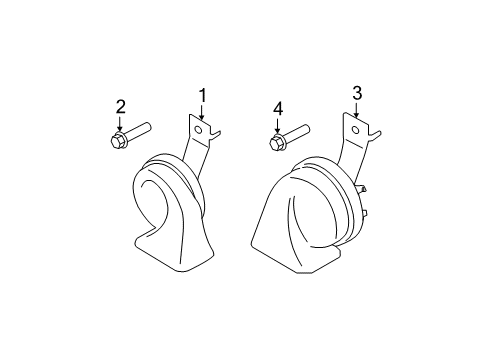 2020 Infiniti QX80 Anti-Theft Components Diagram 1