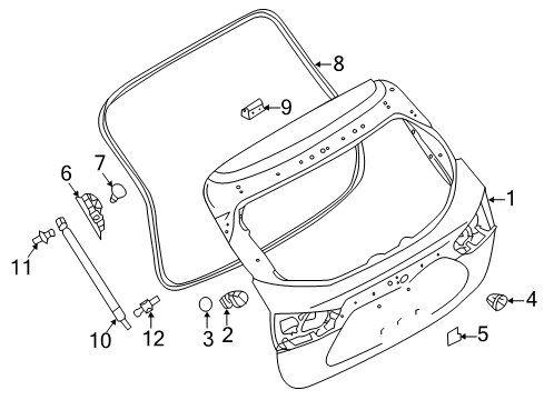 Seal-Stopper Diagram for 60895-2DX0A