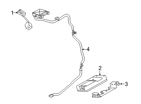 2020 Infiniti Q60 Communication System Components Diagram