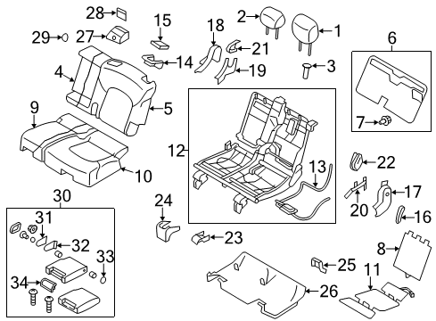 2020 Infiniti QX80 Heated Seats Diagram 5