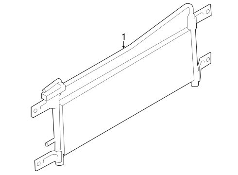 2021 Infiniti QX80 Trans Oil Cooler Diagram