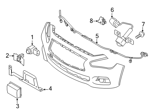 2020 Infiniti Q60 Automatic Temperature Controls Diagram 1