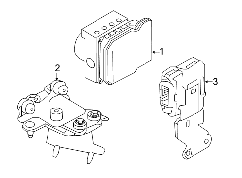 2021 Infiniti Q50 Controller Assembly-IDM Diagram for 476A0-6HN0D