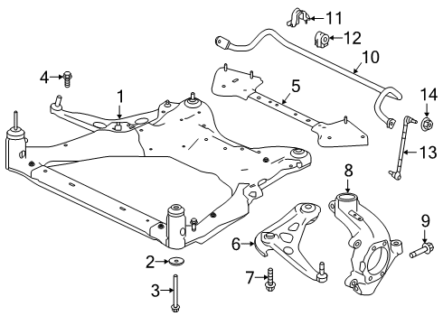 2022 Infiniti QX60 Washer Diagram for 54376-JA00B