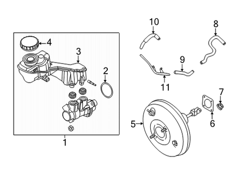 2022 Infiniti QX55 Dash Panel Components Diagram