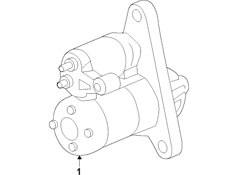 2020 Infiniti QX50 Starter Diagram