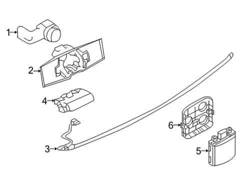 2022 Infiniti QX50 Lift Gate Diagram 2