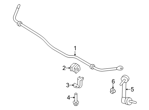 2021 Infiniti QX80 Rear Suspension, Lower Control Arm, Upper Control Arm, Ride Control, Stabilizer Bar, Suspension Components Diagram 2