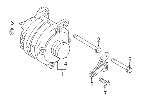 2020 Infiniti Q60 Alternator Diagram 2