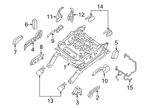 2020 Infiniti QX60 Power Seats Diagram 2