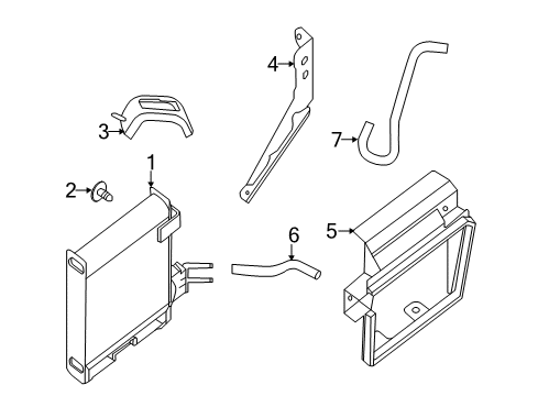 2020 Infiniti QX60 Trans Oil Cooler Diagram